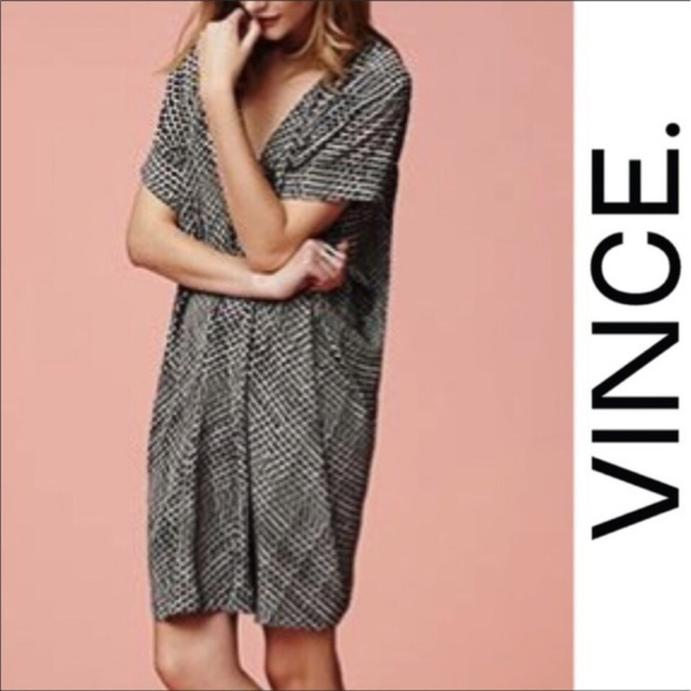 Vince Side Drape Dress